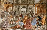 GHIRLANDAIO, Domenico Slaughter of the Innocents oil